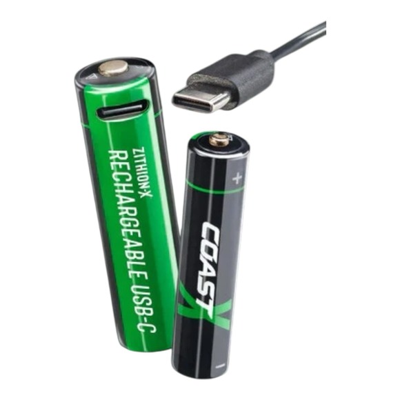 coast Other - Coast - ZITHION-X USB-C Rechargeable Batteries (7-Pack‎ AA/AAA)